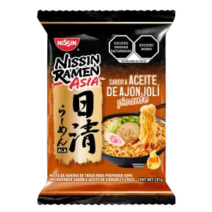 Sopa Nissin Ramen Asia Mariscos Picante 105g 30 Unidad