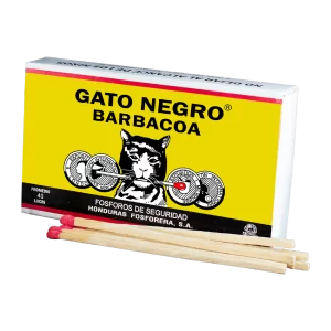 fosforo gato negro barbacoa