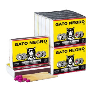 gato negro caja