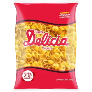 Pasta delicia caracol