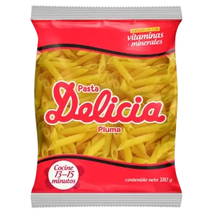 Pasta delicia pluma