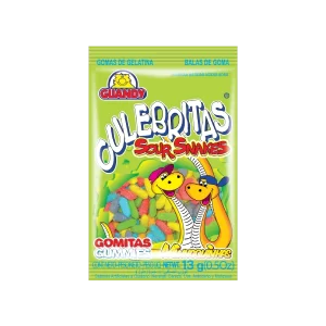 gomitas guandy culebritas - 100 g
