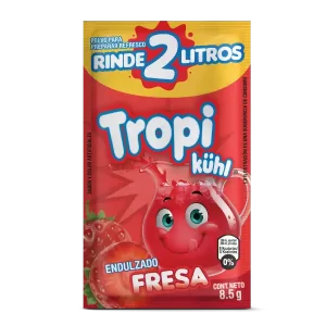 refresco tropi-kuhl sabor fresa