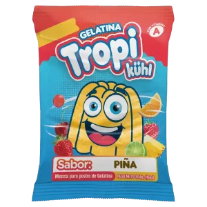 gelatina tropi-kuhl sabor piña